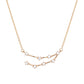 capricorn constellation necklace 18k gold plated 925 sterling silver with cz crystals