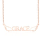Angel Wings Name Necklace