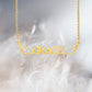Angel Wings Name Necklace